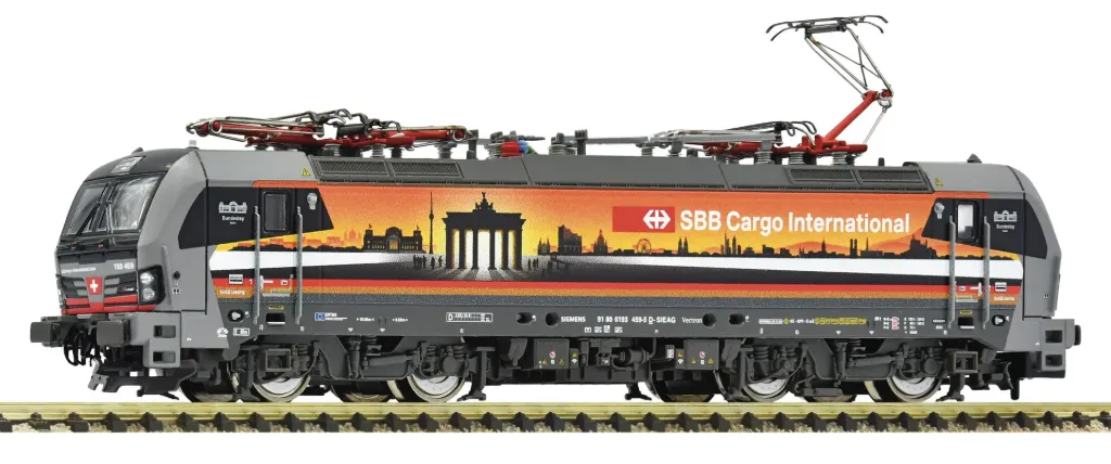 [FLE 7570074] Fleischmann : Locomotive électrique 193 459-5 "Deutschlandpiercer", SBB Cargo International DCC Sound Epoque VI
