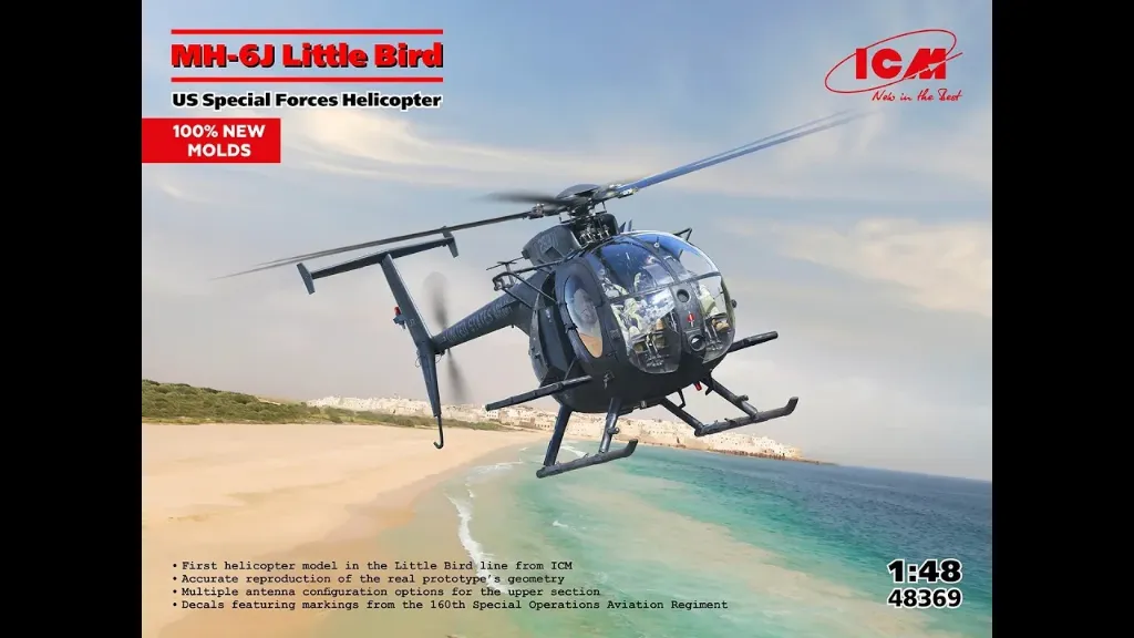[ICM 48369] ICM : MH-6J Little Bird - US Special Forces