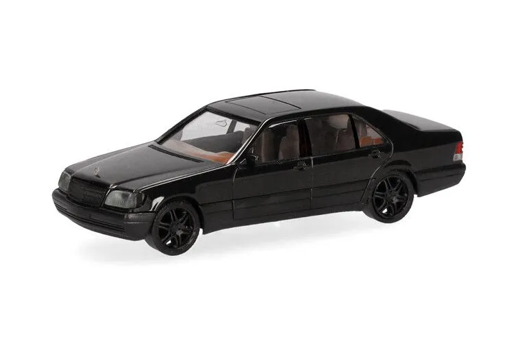 Herpa : Mercedes Benz 600 SEL V12 + jantes Brabus │ Argent métallisé