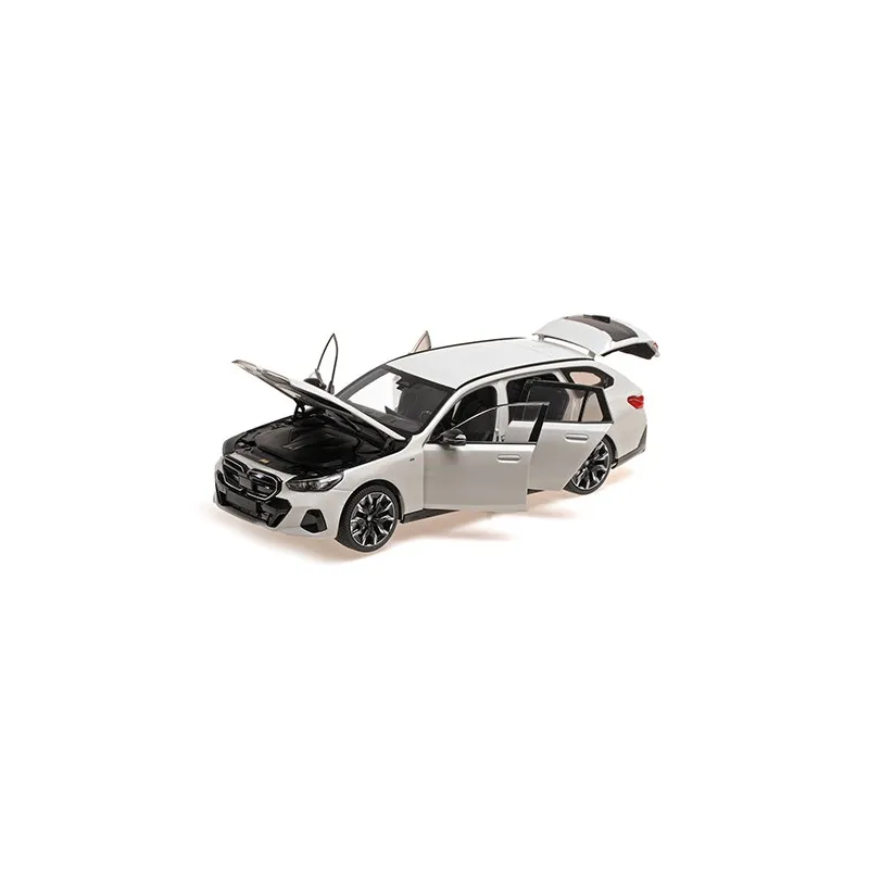Minichamps : BMW I5 M60 Touring │ 2024 - White Metallic [1/18]