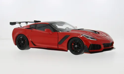 Ixo Models : Chevrolet Corvette C7 ZR1 │ Rouge - 2019 [1/18]