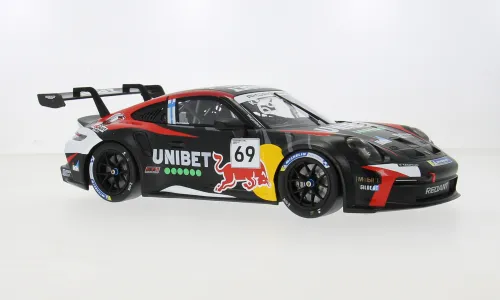 Ixo Models : Porsche 911 GT3 Cup Porsche Cup Zolder 2024 No.69 K.Rovenpera [1/18]