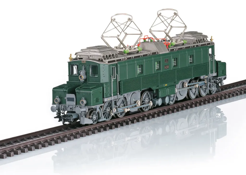 Trix : Locomotive Électrique (#Ce6/8 I) de la SBB Kofferli │ DC Digital Sons Époque III HO - 1/87 (Réf : 22963)
