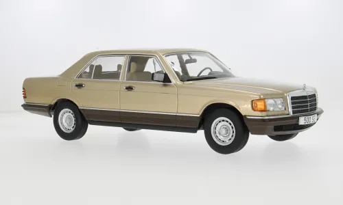 Modelcar : Mercedes S-Klasse (W126) │ Beige - 1979 [1/18]