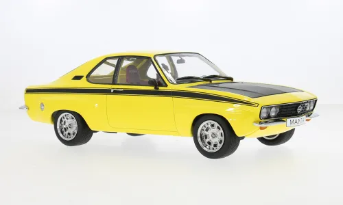 [MODC MCG18426] Modelcar : Opel Manta A Irmscher │ Jaune & Noir - 1974 [1/18]