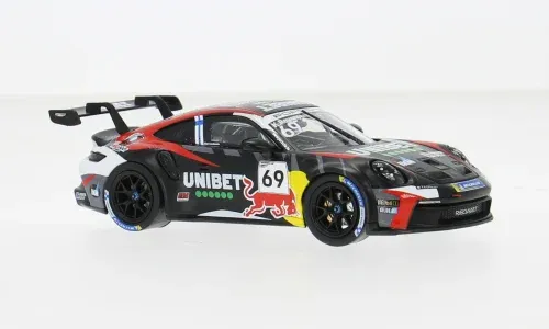 Ixo Models : Porsche 911 GT3 Cup (992) │ No.69 Coupe Porsche Zolder 2024 K. Rovanperä [1/43]