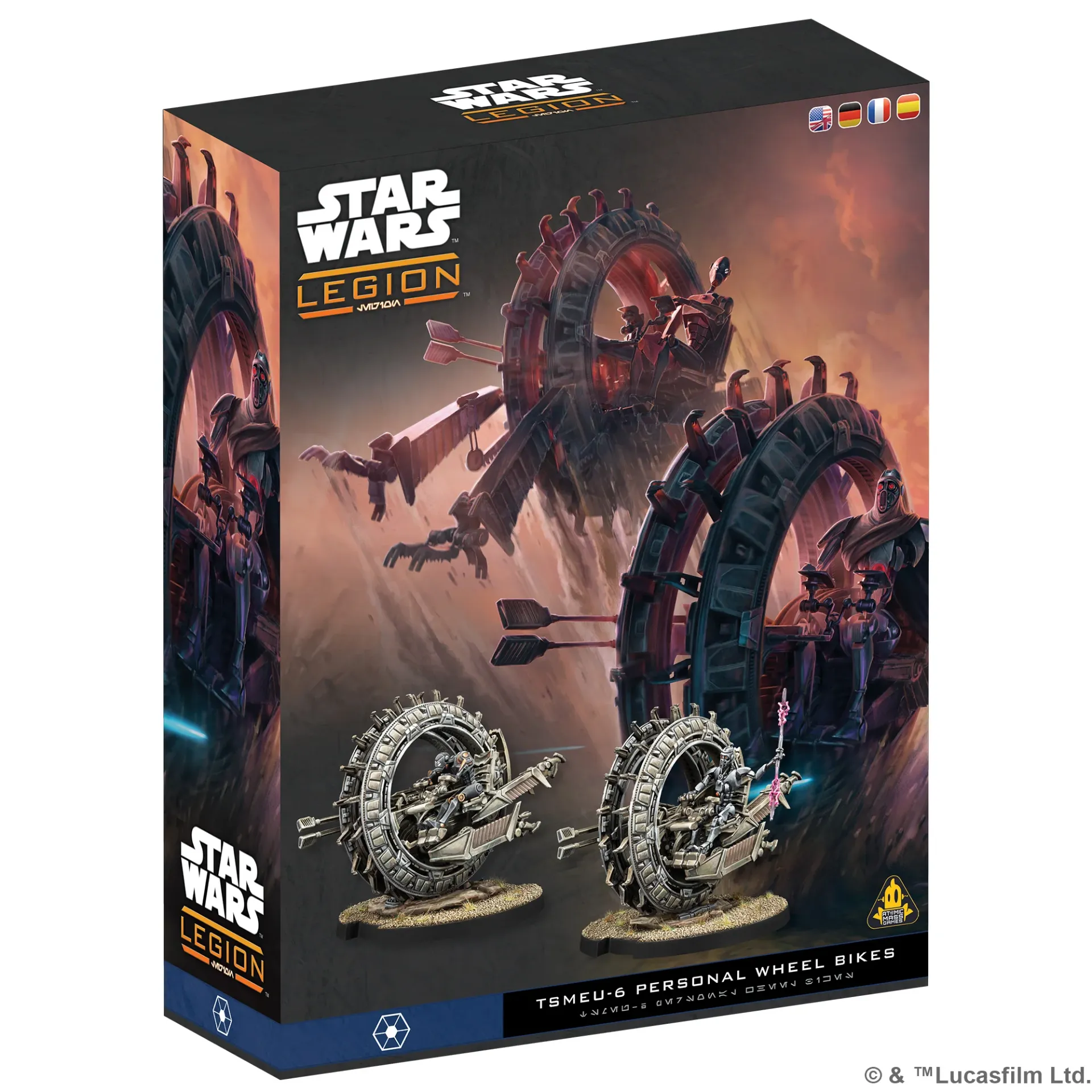 Alliance Séparatiste : TSMEU-6 Personal Wheel Bikes │ Star Wars LEGION