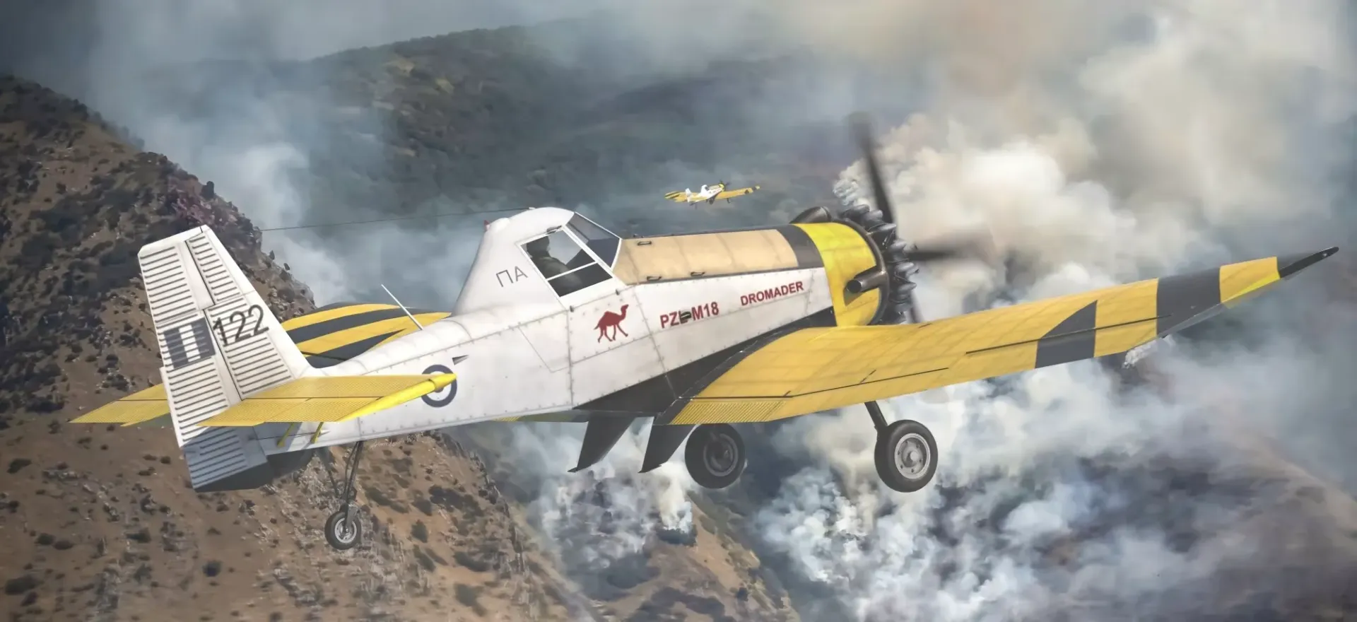 [IBG 48004] IBG : PZL M18B Dromader Deux Sieges Firefighter Greek Service