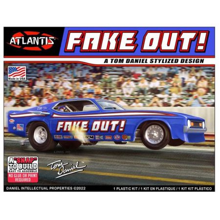 [ATL M8275] Atlantis : Tom Daniel - 1:32 Scale Model Kit - Fake Out Funny Car