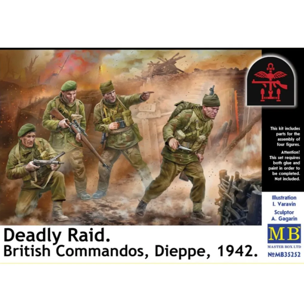 [MAR MB35252] Marster Box : British Commandos Dieppe 1942 Dealey Raid