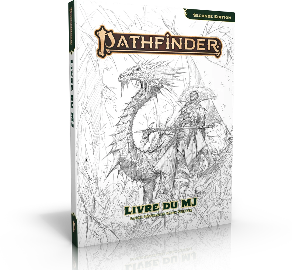 Pathfinder : Livre du MJ "Edition Croquis" [FR] │ Seconde Edition (copie)