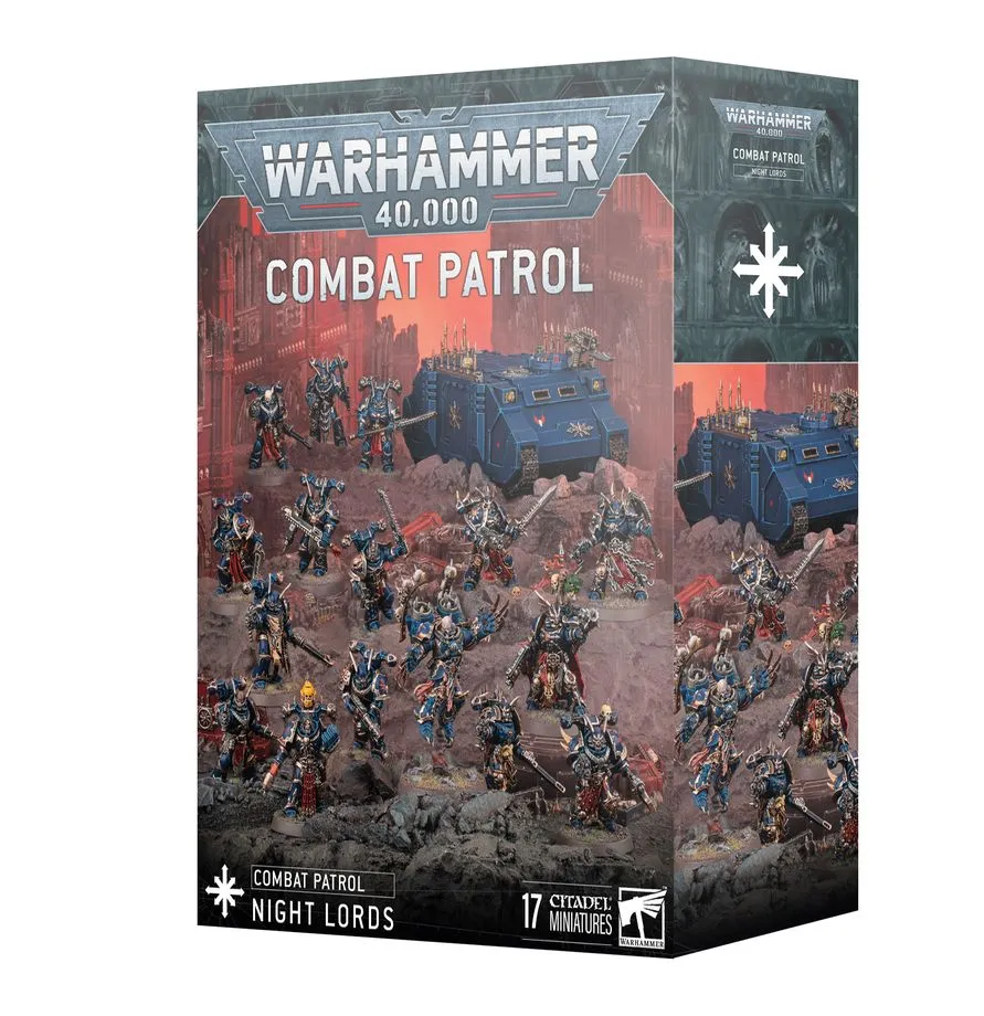 [GAW 73-432] Chaos Space Marines : Combat Patrol "Night Lords" │ Warhammer 40.000