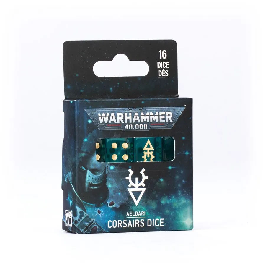 [GAW 46-77] Aeldari : Set de dés Corsaire │ Warhammer 40.000