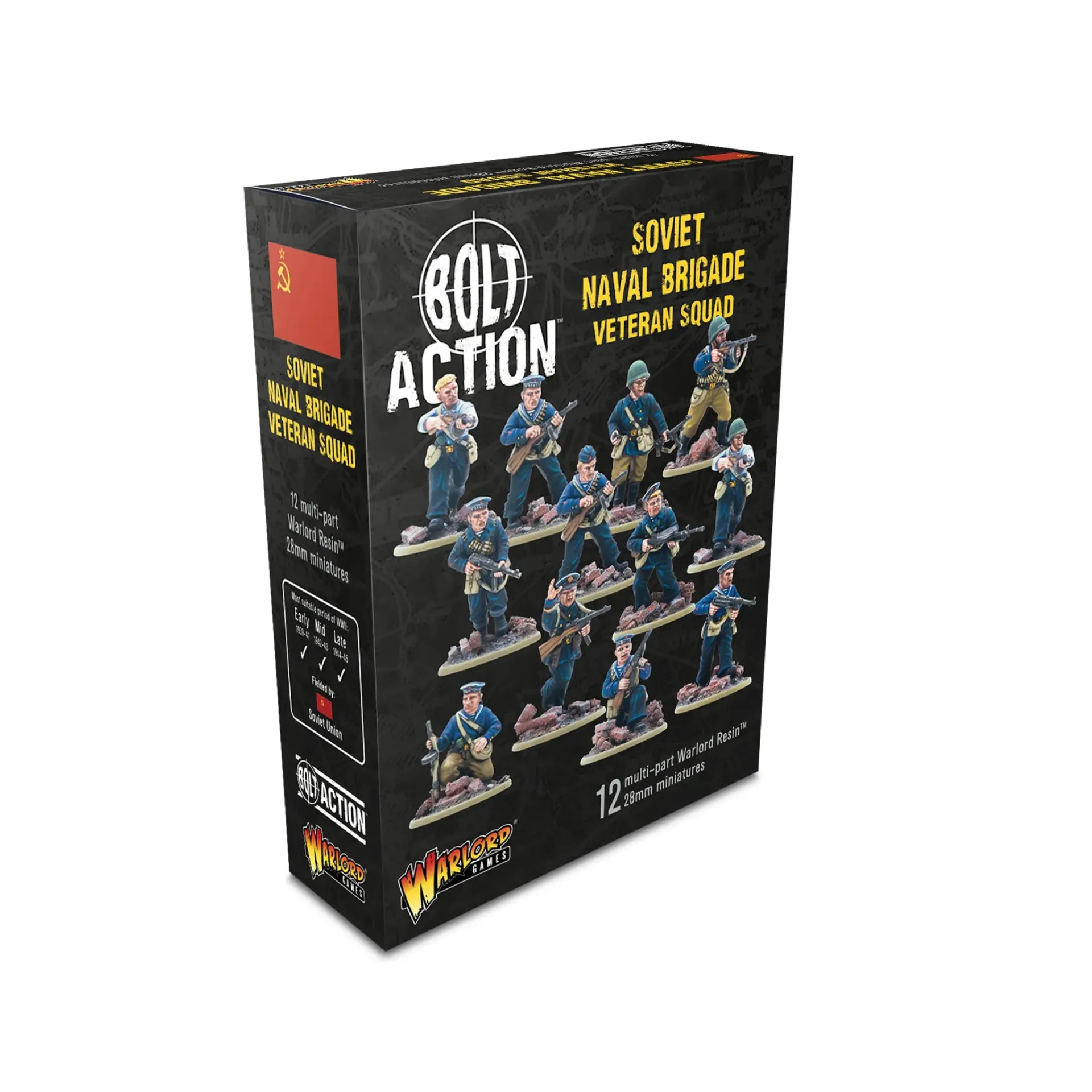 Bolt Action : Soviet Naval Brigade Veteran Squad │ Early - Mid - Late