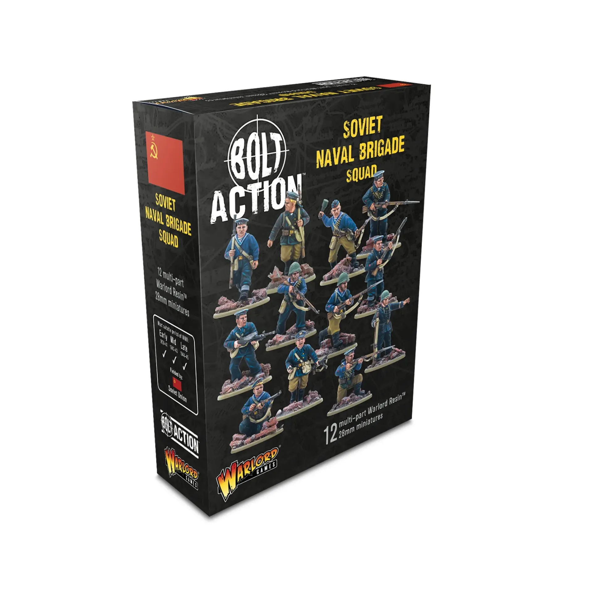 [WLG 402414006] Bolt Action : Soviet Naval Brigade Squad │ Early - Mid - Late