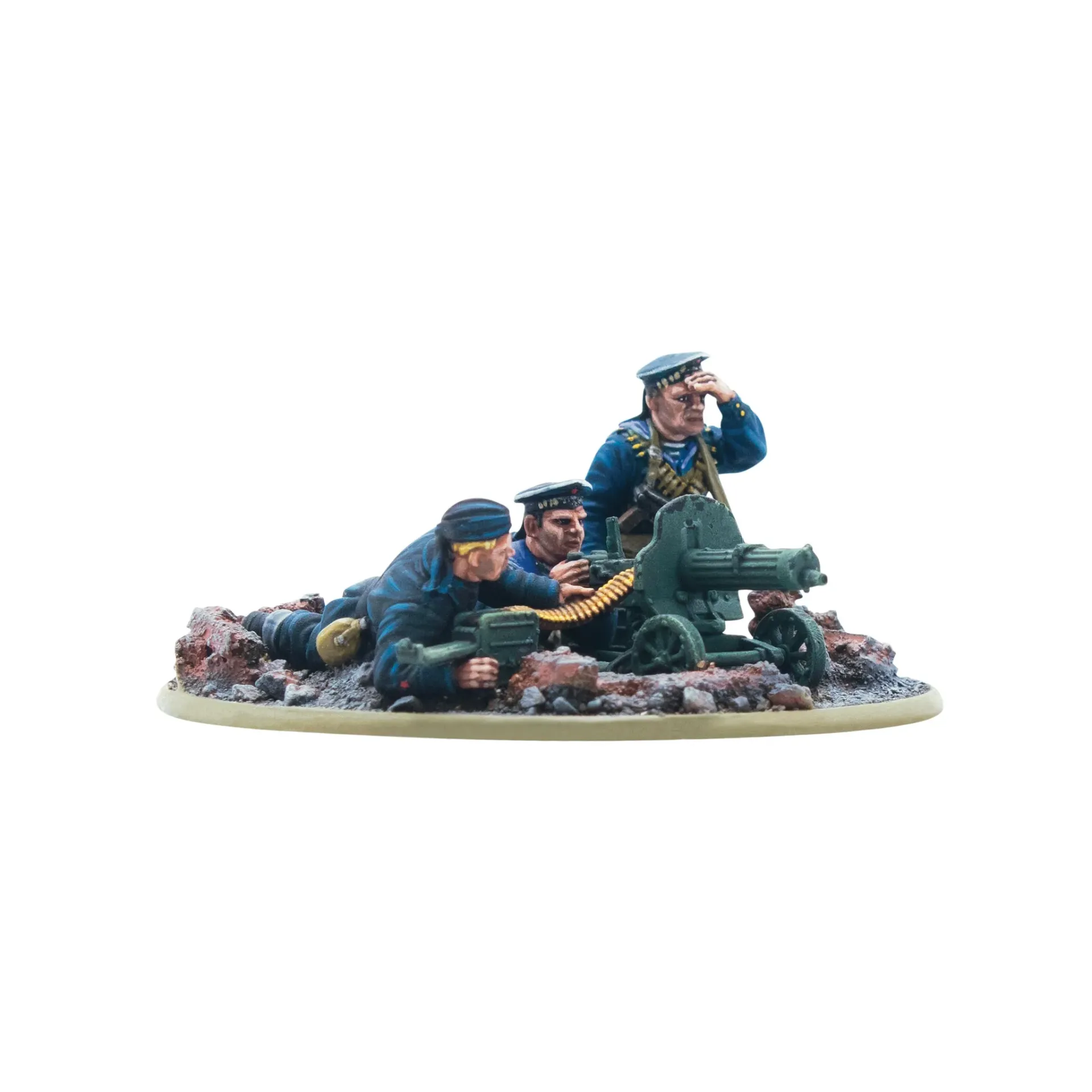 Bolt Action : Soviet Naval Brigade MMG Team │ Early - Mid - Late