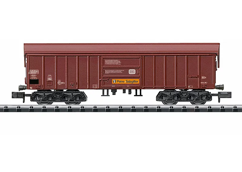 [MII 18951] Minitrix : Wagon Marchandise transport Acier DB Continu Epoque IV