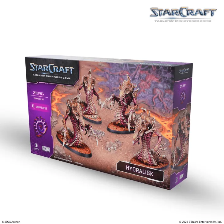 [ARS SCMG0007] Zerg : Hydralisk Expansion Set (ENG) │ Starcraft Tabletop Miniatures Game