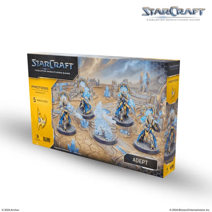 [ARS SCMG0018] Protoss : Adept Expansion Set (ENG) │ Starcraft Miniature Wargame