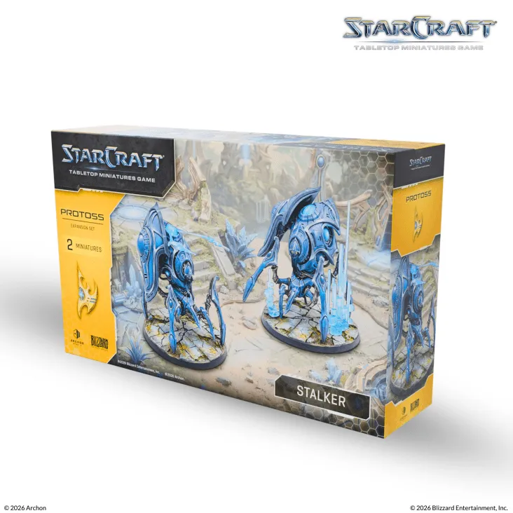 [ARS SCMG0020] Protoss : Stalker Expansion Set (ENG) │ Starcraft Tabletop Miniatures Game