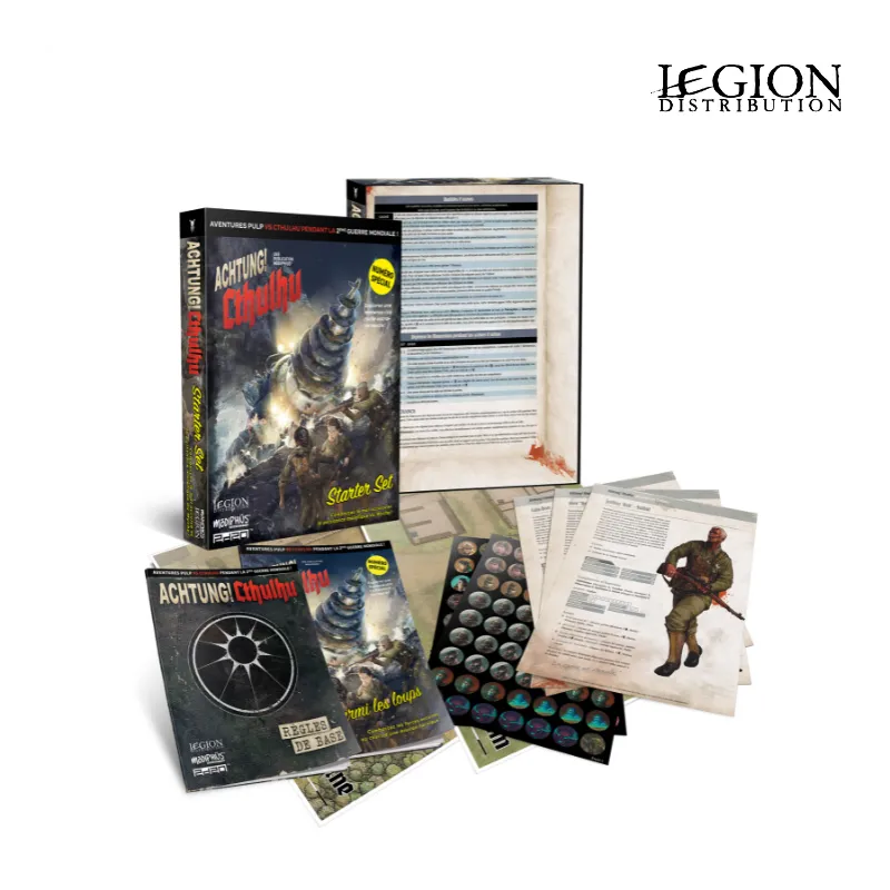 [MODI LEGJDRAC01] Achtung! Cthulhu : Starter Set [FR]