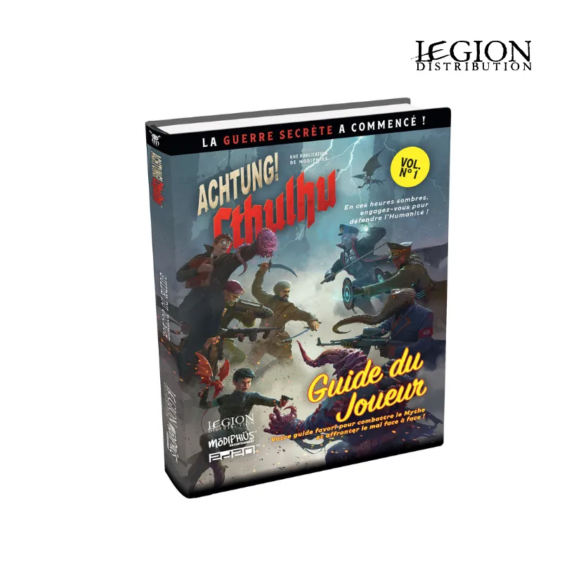 [MODI LEGJDRAC02] Achtung! Cthulhu : Guide du Joueur [FR]