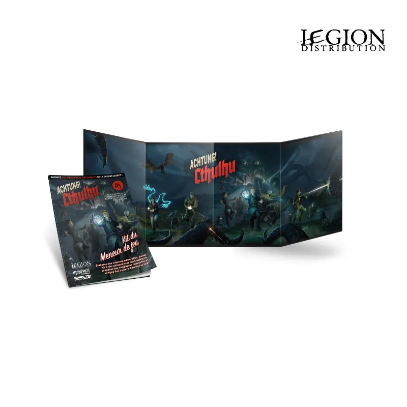 [MODI LEGJDRAC04] Achtung! Cthulhu : Kit du Meneur de Jeu [FR]