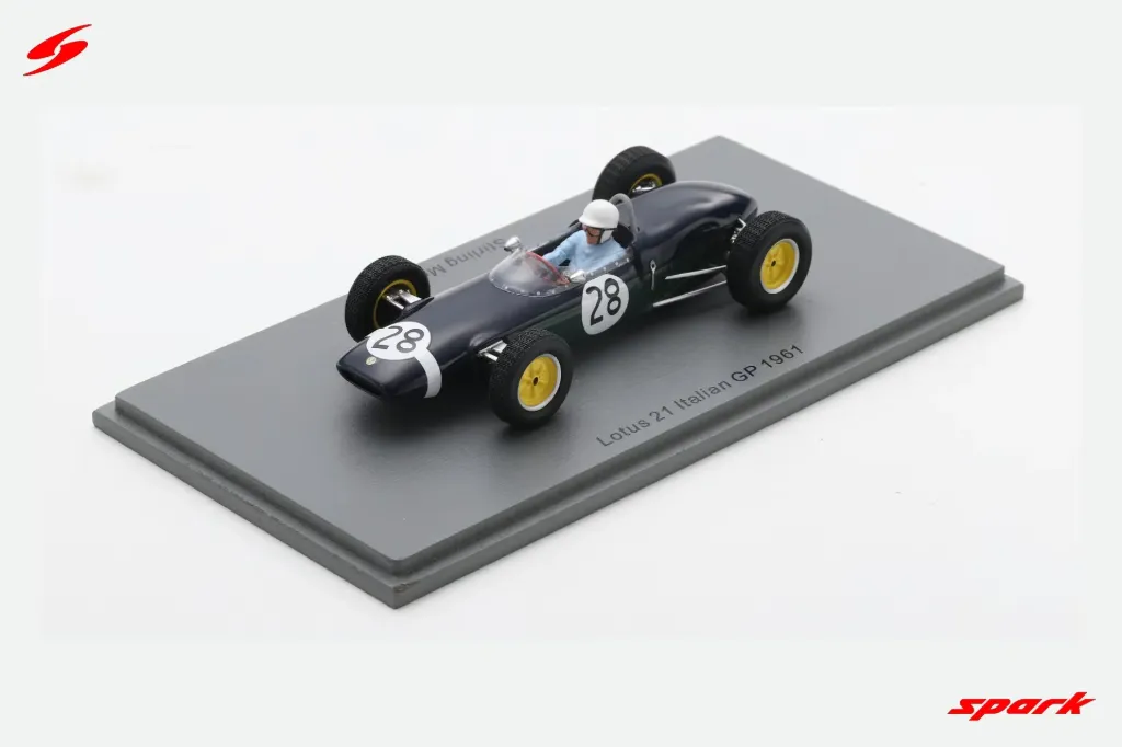 Spark : Lotus 21 │ No.28 Italian GP 1961 Stirling Moss [1/43]