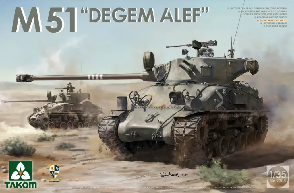 [TAK 2208] Takom : M51 "Degem Alef"