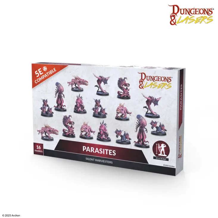 [ARS DNL0142] Dungeon & Lasers : Parasites "Silent Harvesters" │ 5E Compatible