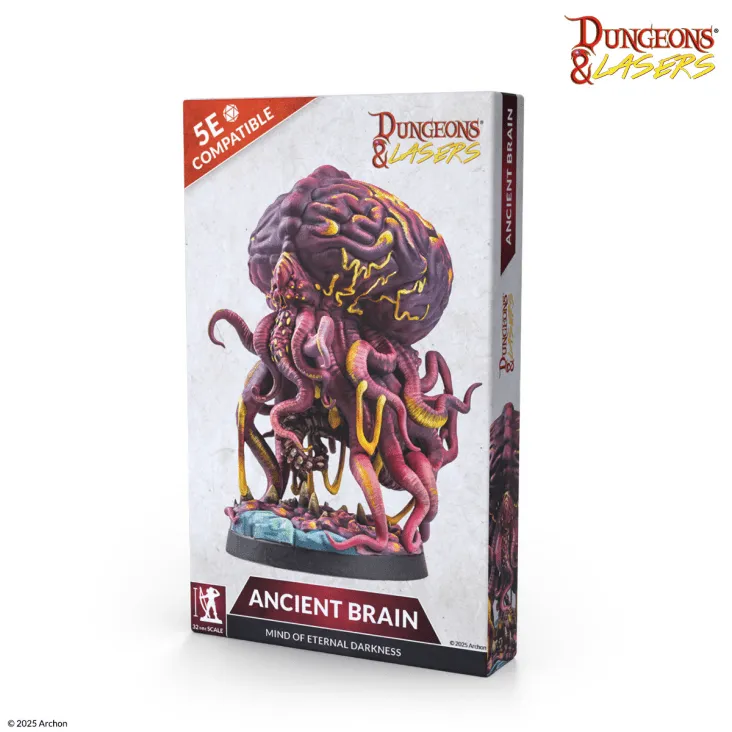 [ARS DNL0140] Dungeon & Lasers : Ancient Brain "Mind of Eternal Darkness" │ 5E Compatible