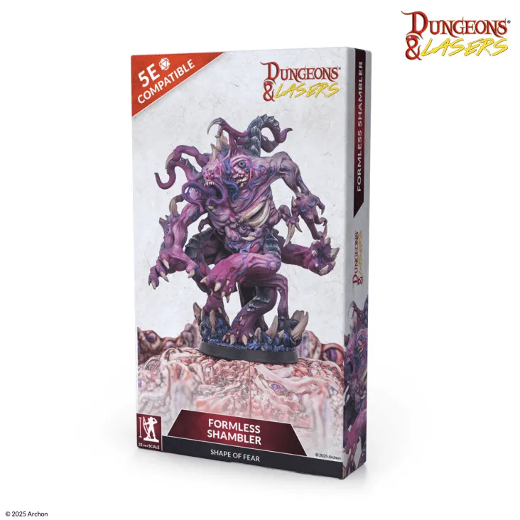 [ARS DNL0143] Dungeon & Lasers : Formless Shambler "Shape of Fear" │ 5E Compatible