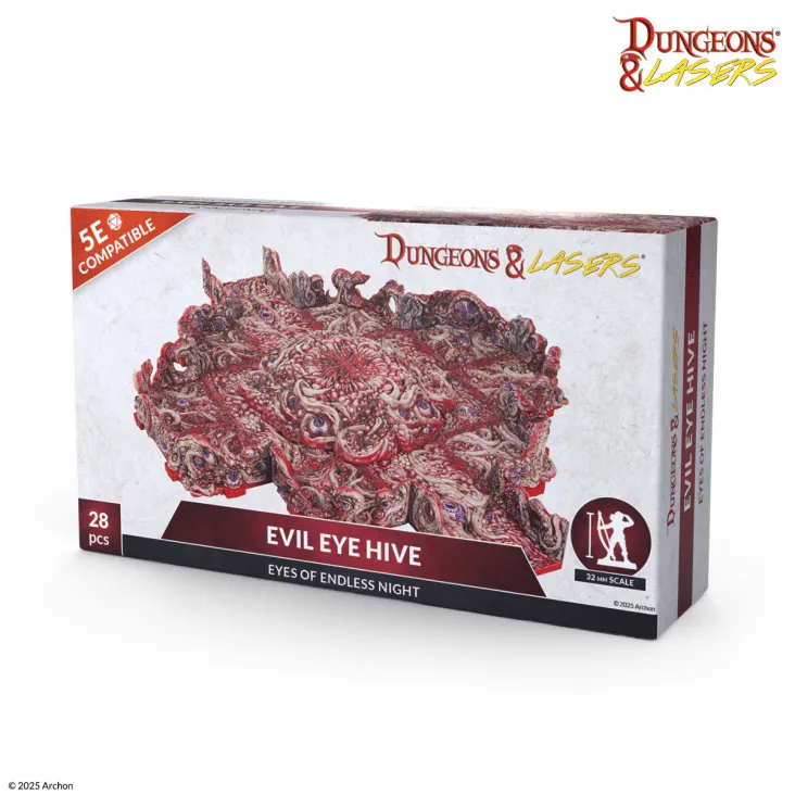 [ARS DNL0139] Dungeon & Lasers : Evil Eye Hive "Eyes of Endless Night" │ 5E Compatible