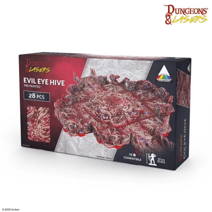 [ARS DNL0137] Dungeon & Lasers : Evil Eye Hive "Eyes of Endless Night" │ 5E Compatible • Primacast [Prépeint] 
