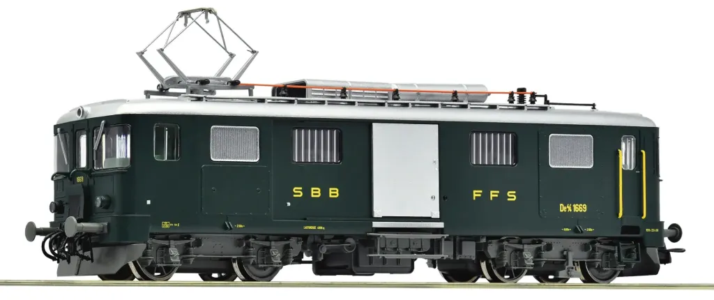 Roco : Locomotive électrique De4/4 1669 SBB DC Sound Epoque IV