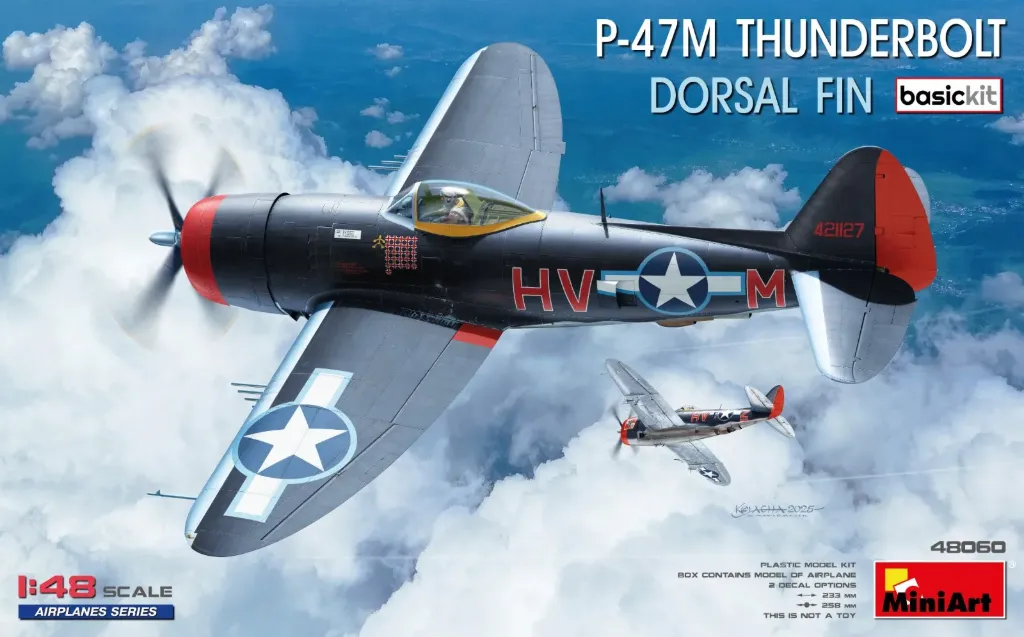 Miniart : P-47M Thunderbolt Dordal Fin