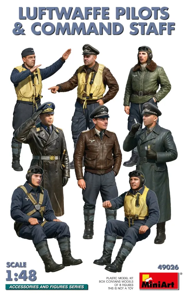 [MNT 49026] Miniart : Luftwaffe Pilots & Command Staff