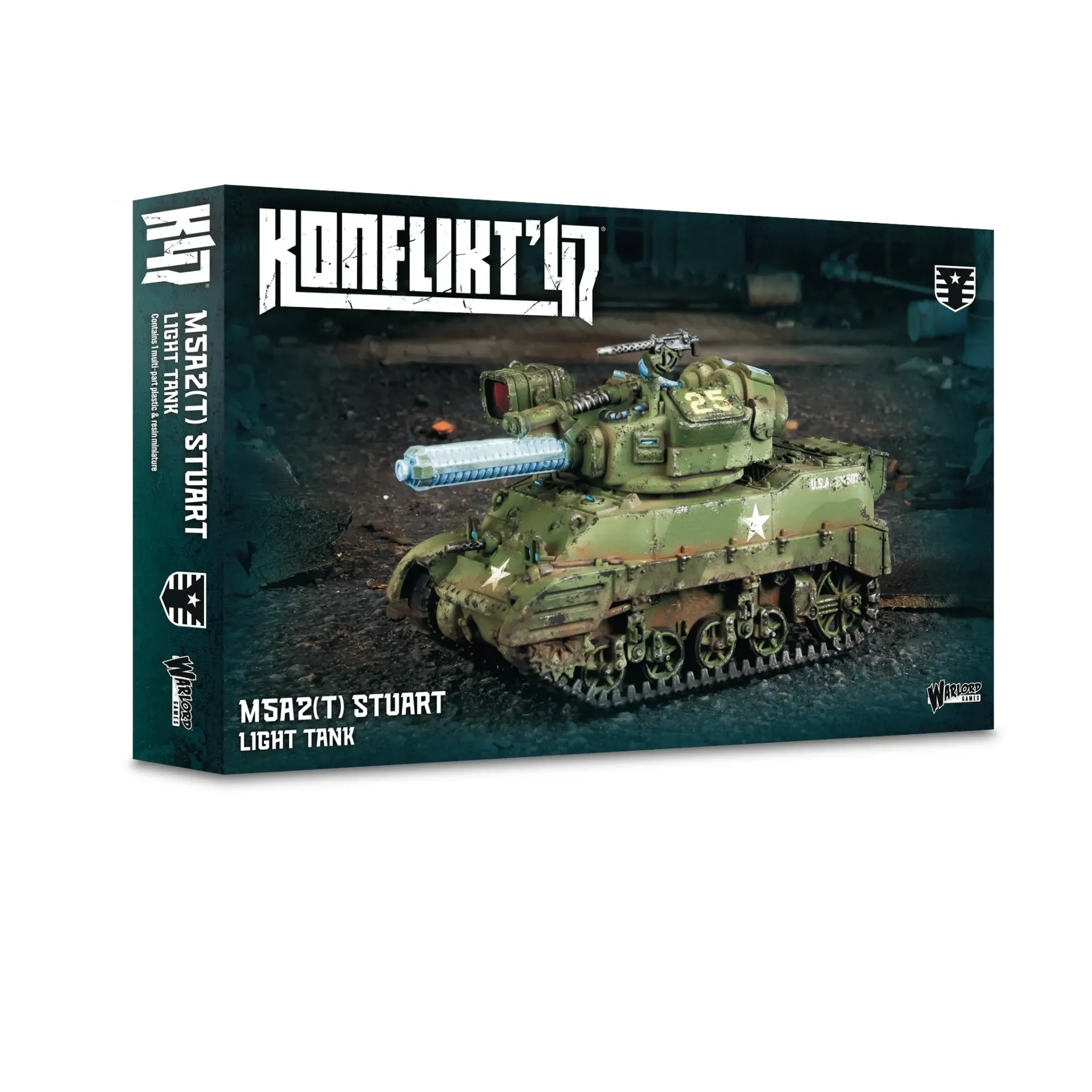 [WLG 452600405] United States : M5A2(T) Stuart • Light Tank │ Konflict'47