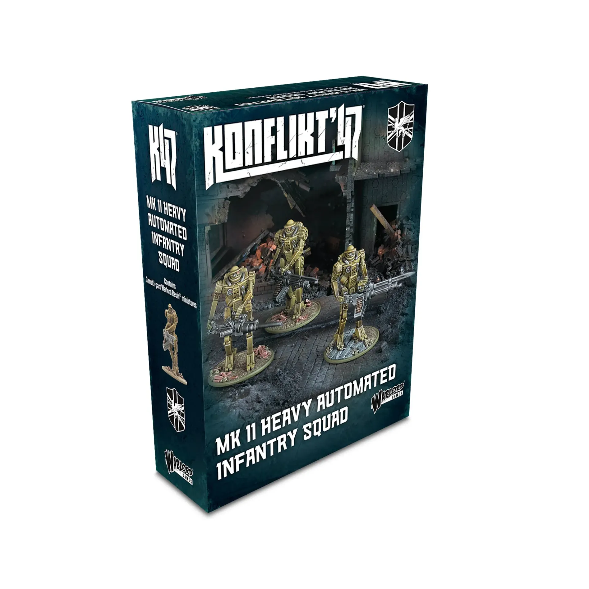 [WLG 452410610] British Commonwealth : MK.II Heavy Automated Infantry Squad │ Konflict'47