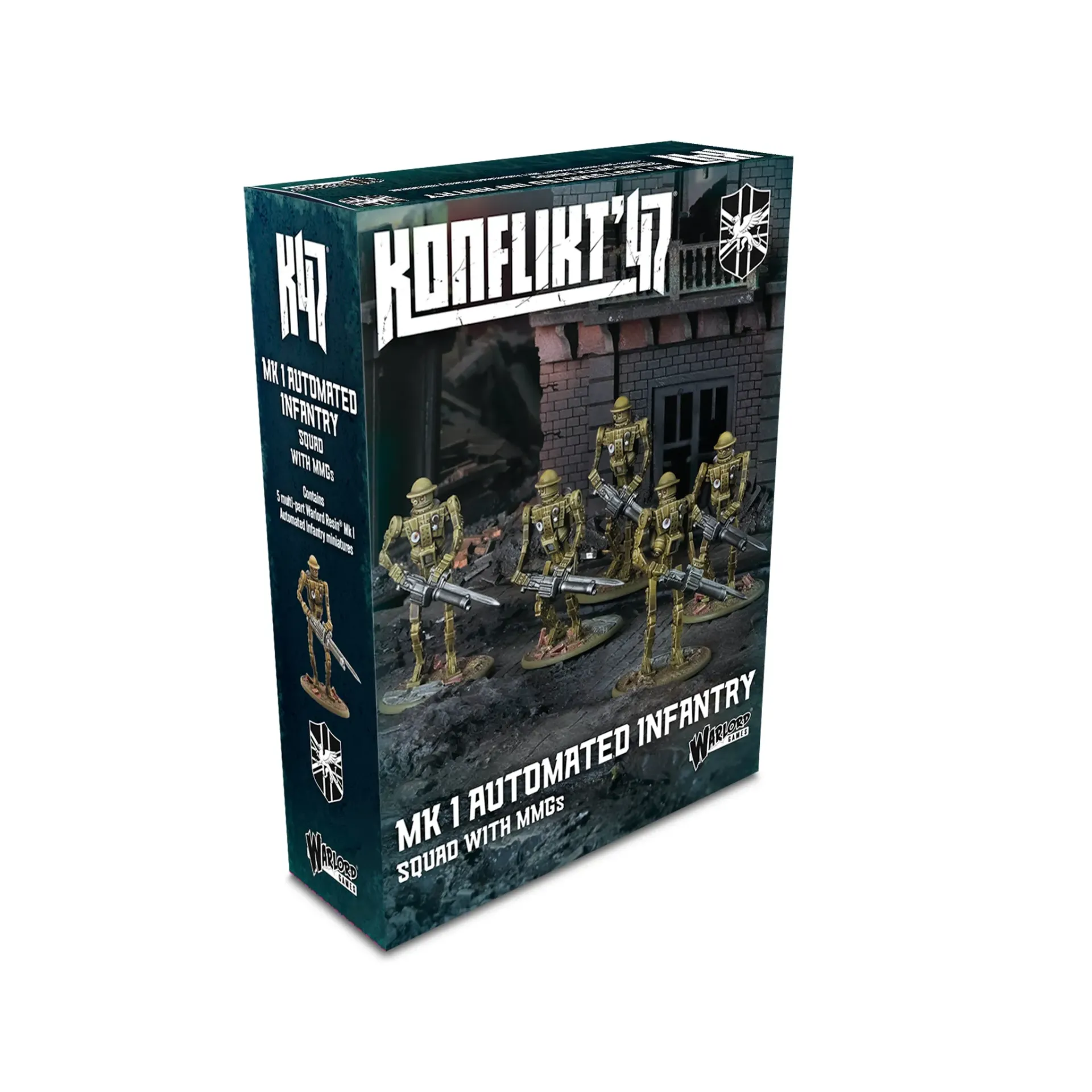 [WLG 452200602] British Commonwealth : MK.I Automated Infantry Squad with MMGs │ Konflict'47