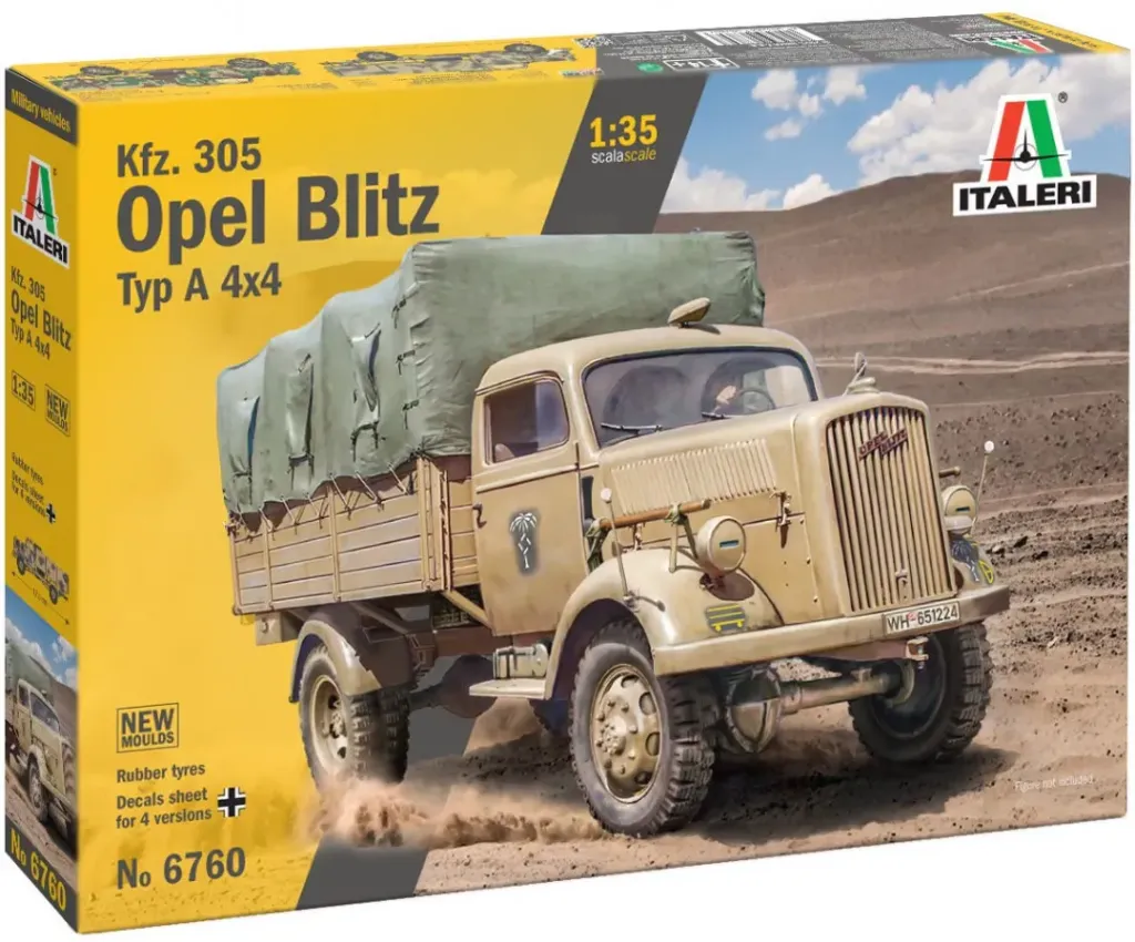 Italeri : Kfz. 305 Opel Blitz Typ A 4x4