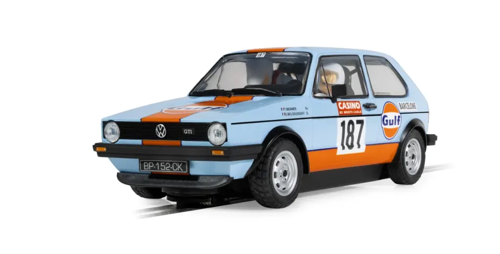 Scalextric : Volkswagen Golf │ Gulf Edition