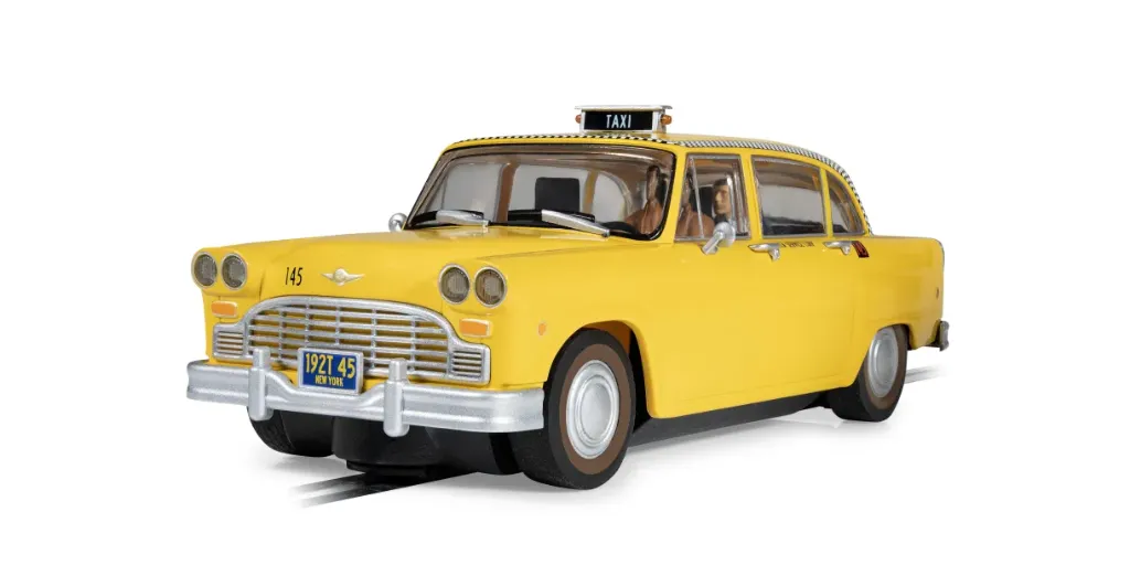 Scalextric : Checker Taxi Cab │ James Bond 'Live And Let Die'