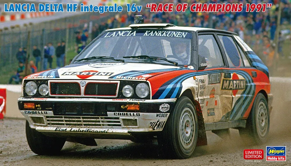 Hasegawa : Lancia Delta HF integrale 16v │ Race of Champions 1991