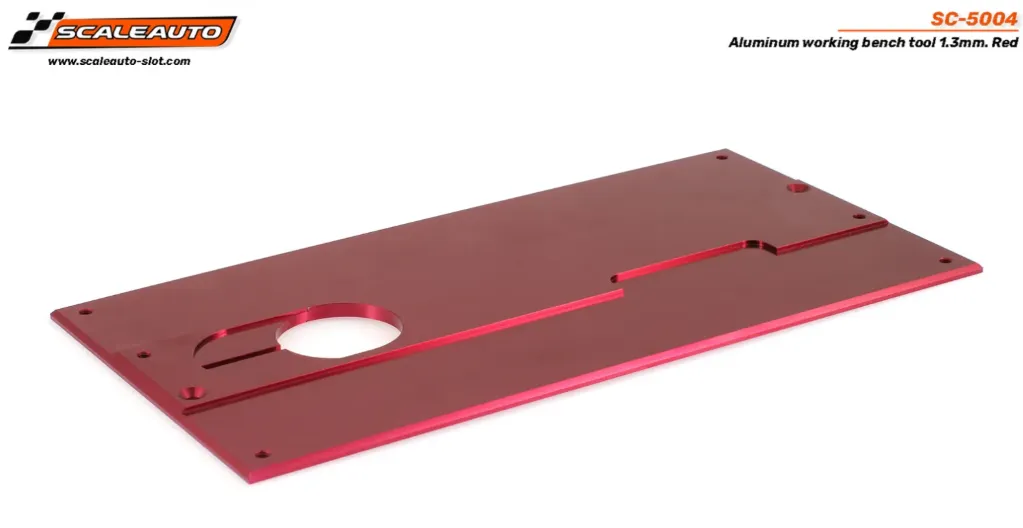 Scaleauto : Planche de réglage alu 1.3mm