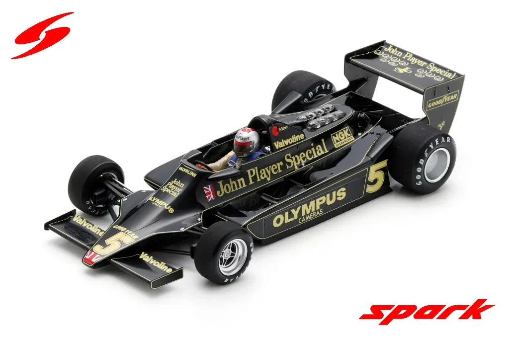 [SPK 18S444] Spark : Lotus 79 │ No.5 Winner Dutch GP 1978 Mario Andretti [1/18]