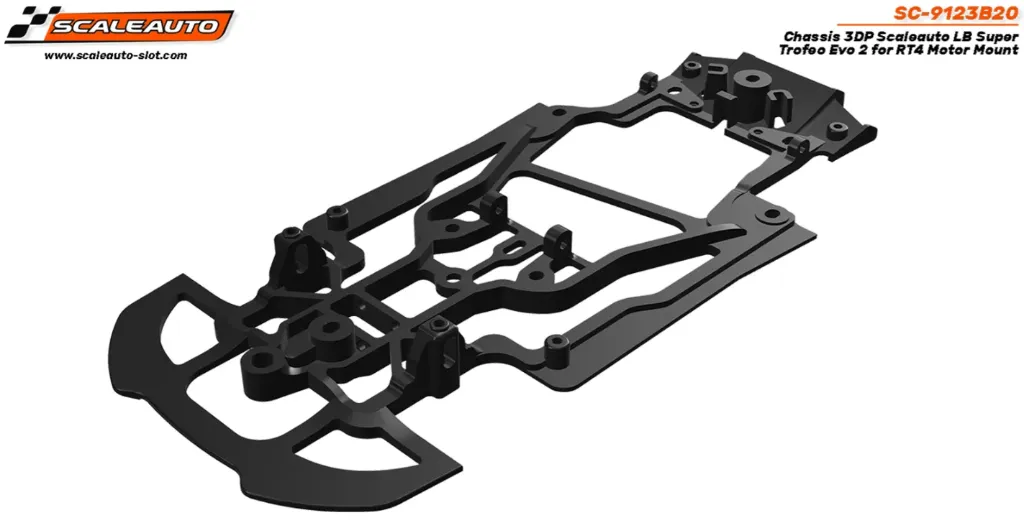 [SCT SC-9123B20] Scaleauto : Chassis 3DP Lamborghini Super Trofeo EVO2 pour RT4
