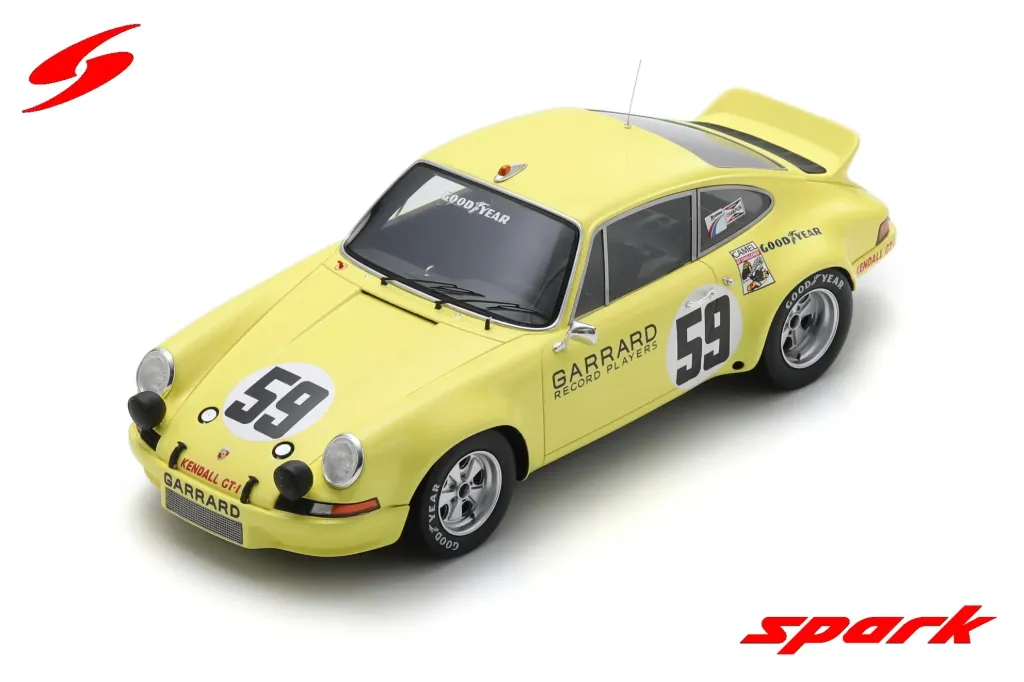Spark : Porsche 911 Carrera RSR │ No.59 Winner 12H Sebring 1973 P. Gregg - H. Haywood - D. Helmick [1/18]