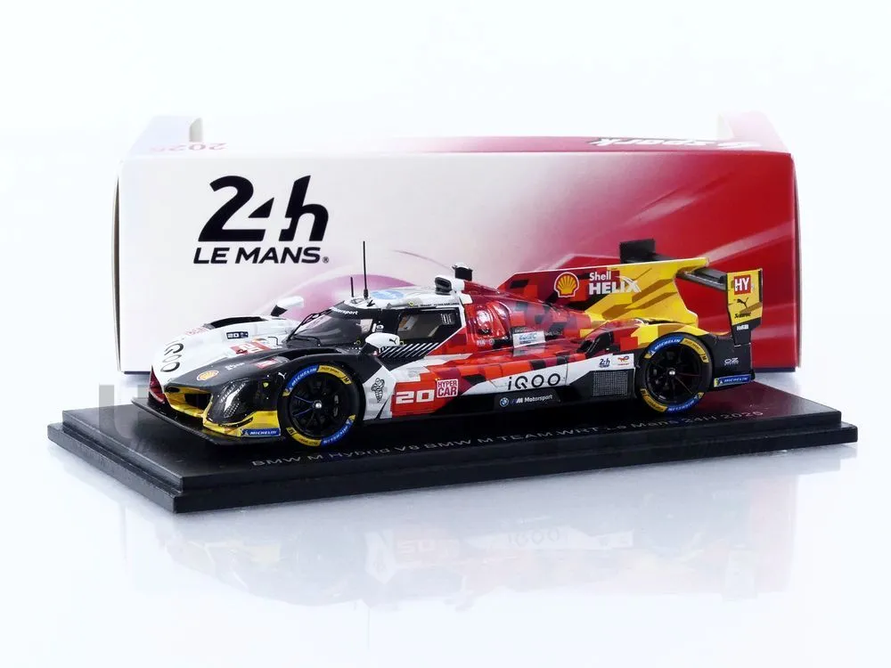 Spark : BMW M Hybrid V8 │ No.20 BMW M TEAM WRT Le Mans 24H 2025 R. Rast - R. Frijns - S. Van Der Linde [1/43]