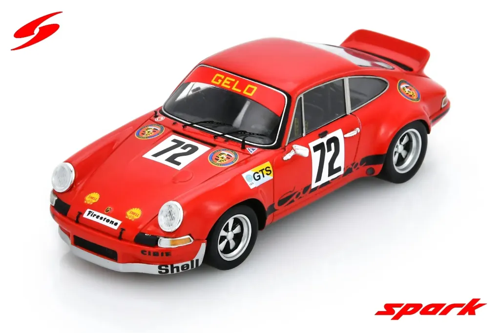 [SPK S9796] Spark : Porsche Carrera RSR 2.8 │ No.72 Le Mans 24H 1974 G. Loos - J. Barth - F. Pesch [1/43]
